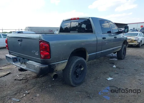 2007 Dodge Ram 2500 Slt from USA, damaged, VIN 3D7KS29C57G709790